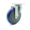 Service Caster 5 Inch Blue Polyurethane Wheel Swivel Top Plate Caster SCC-20S514-PPUB-BLUE - alternate 1